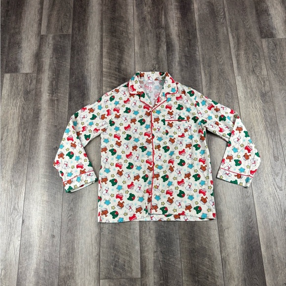 Wondershop Mens‎ Christmas Cookie PJ Top - Picture 1 of 10